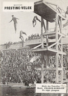 Photo Paris 20e  Stade Des Tourelles Match France Hongrie 1930 Triple Plongeon - High Diving