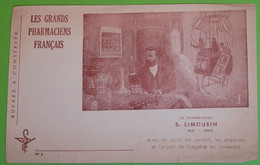 Buvard 375 - Pharmacie LIMOUSIN N°6 Grand Pharmacien - Etat D'usage : Voir Photos - 21x13.5 Cm Environ - Vers 1950 - Produits Pharmaceutiques