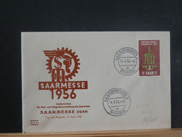 94/407  FDC  SAAR  1956 - FDC