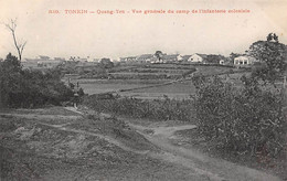 Tonkin:       Quang-Yen     Vue Générale Du Camp De L'infanterie Coloniale         (voir Scan) - Viêt-Nam