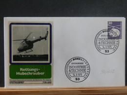 94/432 FDC  ALLEMAGNE - Hélicoptères