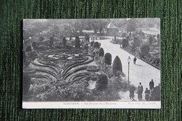 CASTRES - Le Jardin De L'évêché ( Publicité Au Verso Magasin SOUTERENE, LAPEYRE Et PENCHENIER). - Castres