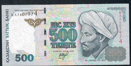 KAZAKHSTAN P27 500 TENGE 1999 AU-UNC. = UNC. & Very Small Mark Of Counting ! - Kazakhstán