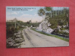 State Road Leading To Old Forge. Adirondack  Mts.  New York      Ref  5329 - Adirondack