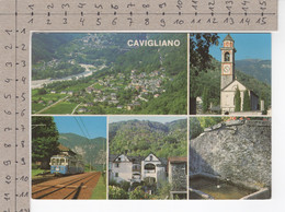 Cavigliano - Ligne De Chemin De Fer Domodossola-Locarno - Centovallina / Ferrovia Domodossola-Locarno - Vigezzina - Centovalli