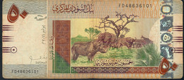 SUDAN P75a1 50 POUNDS 2011 #FD  FIRST PREFIX F-VF NO P.h. - Soedan