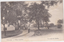 Vilvoorde - Villa Camille - Een Hoek Van De Tuin (gelopen Kaart Met Zegel) - Vilvoorde