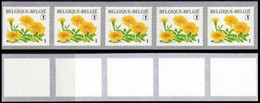 R114** - Tagètes / Goudsbloemen / Ringelblumen / Marigolds - BUZIN - Bande De 5  / Strook Van 5 - Coil Stamps