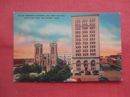 Cathedral Frost Building  Main Plaza Park.   San Antonio Texas > San Antonio    Ref  5329 - San Antonio