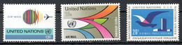 ONU NEW YORK. PA 19-21 De 1974. Série Courante. - Airmail