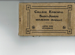 Mouscron. Collège Episcopal, Saint- Joseph. Carnet De 10 Cartes Vues ,vierges Et Détachables. - Mouscron - Moeskroen
