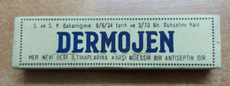 AC - DERMOJEN VINTAGE ANTISEPTIC CREAM FOR COLLECTION MEDICINE - Medisch En Tandheelkundig Materiaal