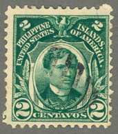 USA PHILIPPINES 1906 Yt: PH 237a José Rizal, Medecin, Révolutionnaire - Used-Hinged - Philippinen