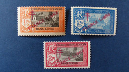 Inde - YT N° 162 * - 163 * - 168 * Neuf Avec Charnière - Unused Stamps