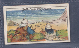 Robinson Crusoe 1928 - Flight Of Savages - Gallaher Cigarette Card - Original - Gallaher