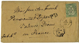 1859, 40 Rp. , K2 " LAUSANNE " Bf. Nach Frankreich,SBK Fr.260,- A6135 - Storia Postale