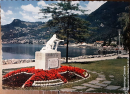 Villeneuve - Le Quai - Statue Du Prisonnier De Chillon - Villeneuve