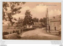 LIBIN ..-- MOULIN . Environs De L' église . 1920 Vers BRUXELLES ( Mme BOGAERT ) . Voir Verso . - Libin