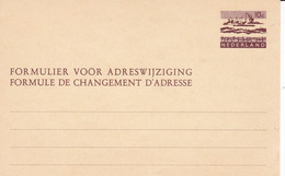 Nederland 1963 Adreswijziging 10 C Deltawerken - Postal Stationery
