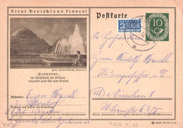 BR DEUTSCHLAND - BILDPOSTKARTE 10 PF 1952 Mi #P17 -HANNOVER- / QG221 - Bildpostkarten - Gebraucht