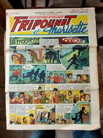 Fripounet Et Marisette N° 3 Sylvain Et Sylvette 15/01/1956 ROMOREAU - Sylvain Et Sylvette