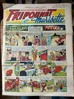 Fripounet Et Marisette N 6 Sylvain Et Sylvette 22/1/1956 ROMOREAU Jeux Olympique - Sylvain Et Sylvette