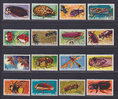 GUINEE EQUATORIALE N°  115, A99 ** MNH Neufs Sans Charnière, 16 Valeurs, TB (d0294) Insectes -1978 - Guinée Equatoriale