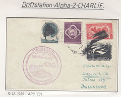 USA Driftstation Alpha-2-CHARLIE Cover1959 (DR155A) - Estaciones Científicas Y Estaciones Del Ártico A La Deriva