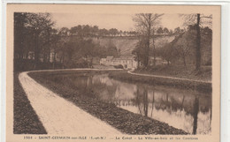 DEPT 35 : Photo A Donias N° 1954 : Saint Germain Sur Ille Le Canal , La Ville-en-Bois Et Les Carrières - Saint-Germain-sur-Ille