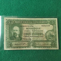 MOZAMBICO 5 ESCUDOS 1945 - Mozambique