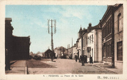 FEIGNIES : PLACE DE LA GARE - Feignies