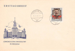 DDR - FDC 1954 STALIN Mi #425 / QG228 - Other & Unclassified