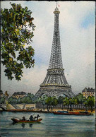 ►  BARDAY - Belle  Illustration Paris TOUR EIFFEL   - Cpsm Edt Barday & Dayez - Eiffelturm