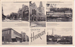 Heerlen Postkantoor Stadhuis Pancratius Kerk PM364 - Heerlen