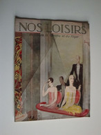 Mode Nos Loisirs Revue De La Femme Et Du Foyer 1927,nouvelles élégances,modèles Lanvin - 1900 - 1949