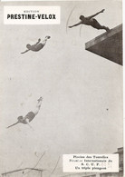 Photo Paris 20e Stade Des Tourelles  Reunion Internationale Du S C U B 1931 Un Triple Plongeon - Duiken