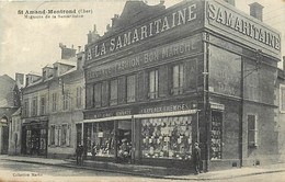 - Cher -ref-700- Saint Amand Montrond - St Amand Montrond - Magasin De La Samaritaine - Façade - Magasins - - Saint-Amand-Montrond