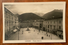 CARRARA - PIAZZA ALBERICA  - VIAGGIATA  2/8/30 Con Mista LEON I-IMPERIALE  -  HPF443 - Carrara