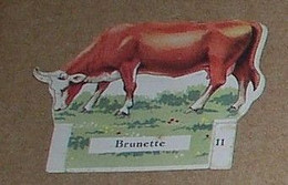 Le Petit Grosjean Et La Vache Sérieuse Decoupis  Vache Brunette 11 - Tiere