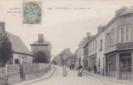 76 Ourvile En Caux. La Grande Rue - Ourville En Caux