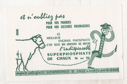 BUVARD LE MEILLEUR ENGRAIS PHOSPHATE / SUPERPHOSPHATE DE CHAUX - Agricultura