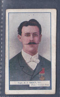 Victoria Cross Heroes 1915 - 188 Captain AJ Shout  VC - Gallaher Cigarette Card - Original - Military - Gallaher