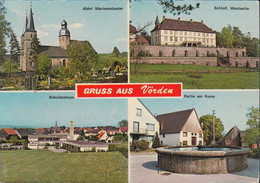 D-37696 Marienmünster - Vörden - Ansichten - Schulzentrum - Am Kump - Schloß - 3x Nice Stamps (Streifen !) - Hoexter