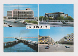 KUWAIT Multy View Buildings, Cars Vintage Photo Postcard (53281) - Kuwait