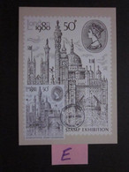 1980 LONDON 1980 INTERNATIONAL STAMP EXHIBITION P.H.Q. CARD WITH FIRST DAY OF ISSUE POSTMARK. ( 02344 )(E) - PHQ Karten