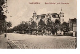 Allenstein / Ecke Bahnhof - Polen