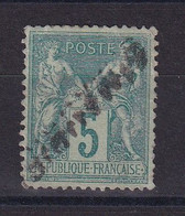 D 272 / SAGE N° 75 CACHET JOUR DE L AN GRIFFE DE PROVINCE - 1876-1898 Sage (Type II)