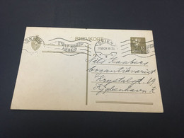 (5 B 1) Denmark - Posted - BREVKORT - 1929 - Other & Unclassified