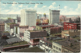 View Northeast From Baltimore Hotel , KANSAS CITY , MO. - Kansas City – Missouri
