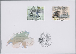 Suisse - 2020 - Europa - Ersttagsbrief FDC ET - Ersttag Voll Stempel - Brieven En Documenten